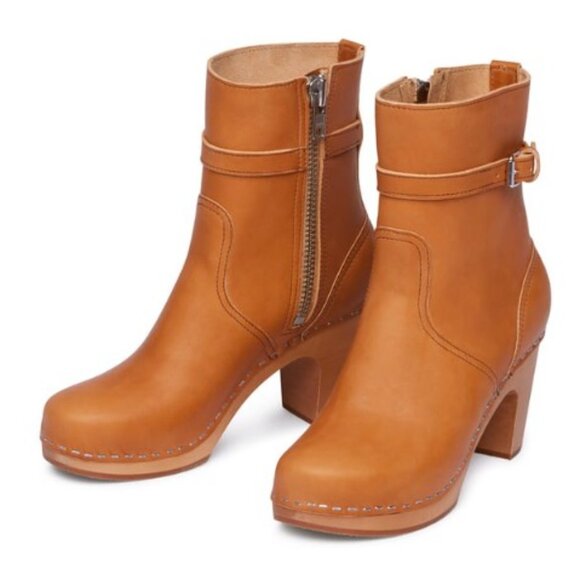 NWOT Swedish Hasbeens Jodhpur Bootie Sz 9 - Picture 3 of 11